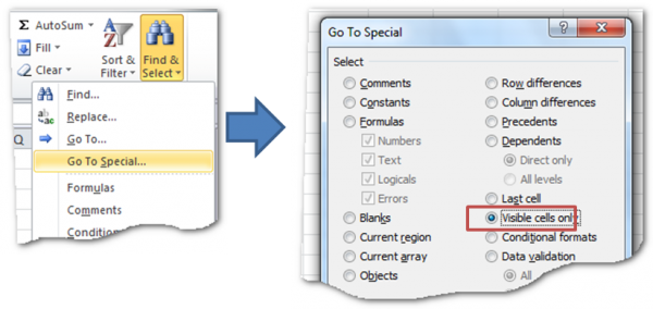 select-visible-cells-pentaschool-excel-b-zis